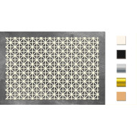 Набор чипбордов Фон решетка Молочный