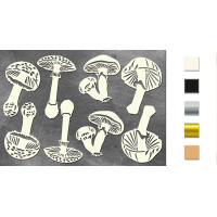 Набір чіпбордів Botany autumn Чорний