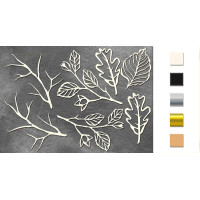 Набір чіпбордів Botany autumn 2 Срібний