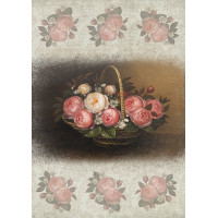 Декупажная карта №0118, 21 см x 29,7 см