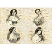 Декупажна картка №0059 21x29,7 см