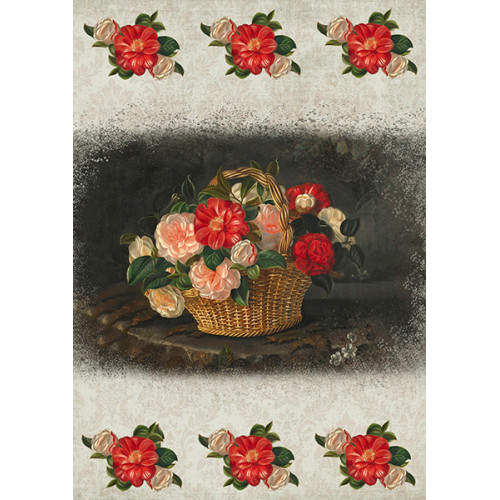 Декупажна картка №0259, 21 см x 29,7 см