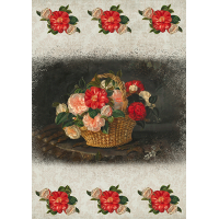Декупажна картка №0259, 21 см x 29,7 см