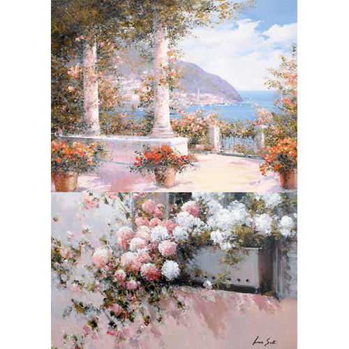 Декупажная карта №0185, 21 см x 29,7 см