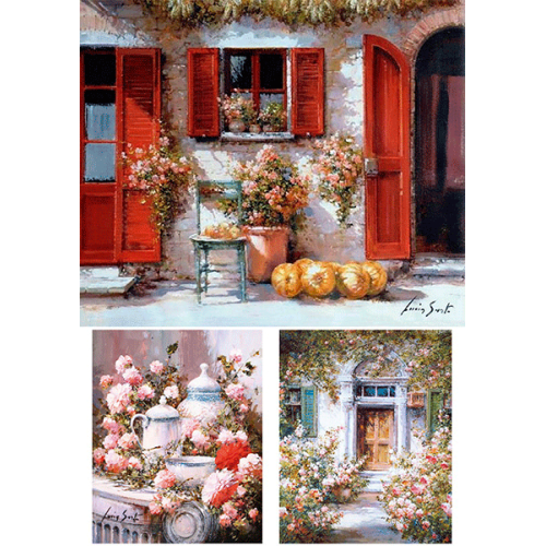 Декупажная карта №0184, 21 см x 29,7 см