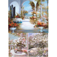 Декупажна картка №0182, 21 см x 29,7 см