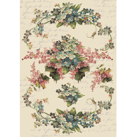 Декупажна картка №0172, 21 см x 29,7 см