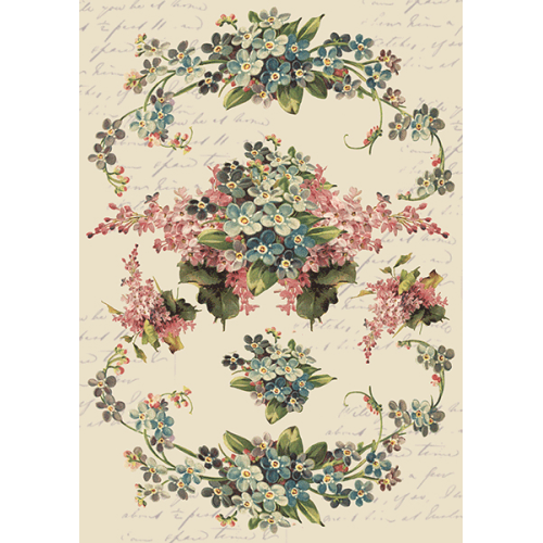 Декупажна картка №0172, 21 см x 29,7 см