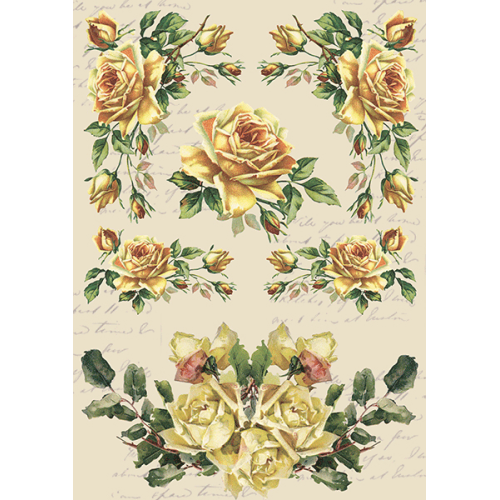 Декупажна картка №0171, 21 см x 29,7 см