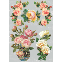 Декупажна картка №0165, 21 см x 29,7 см