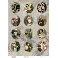 Декупажная карта №0301 21x29,7 см