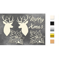 Набір чіпбордів Christmas fairytales color Silver