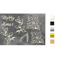 Набор чипбордов Christmas fairytales 1 Черный