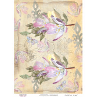 Декупажна картка №0337, 21 см x 29,7 см