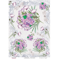 Декупажная карта №0344, 21 см x 29,7 см