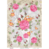 Декупажная карта №0347, 21 см x 29,7 см