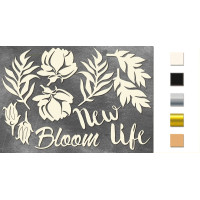 Набір чіпбордів Spring blossom 1 Срібний