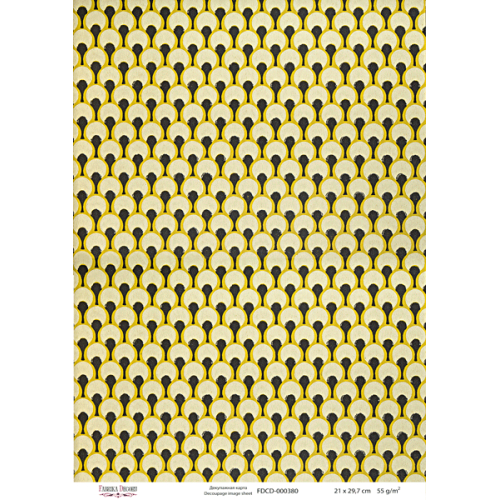 Декупажная карта №0380 21x29,7 см