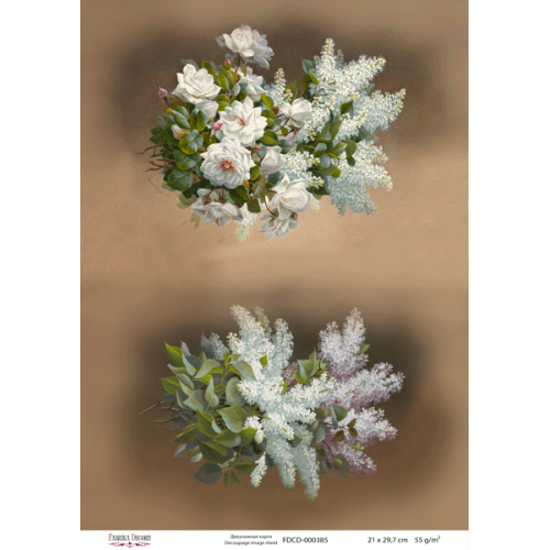 Декупажная карта №0385, 21 см x 29,7 см