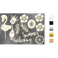 Набор чипбордов Summer holiday Черный