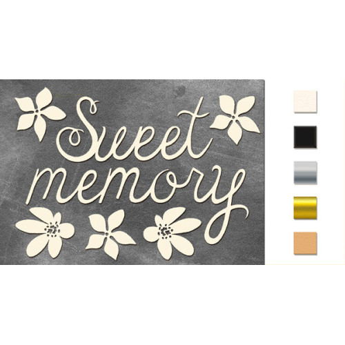 Набор чипбордов Sweet memory Дерево