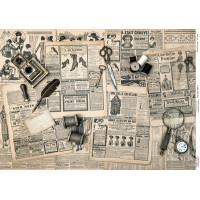 Декупажная карта №027, 29,7x42 см