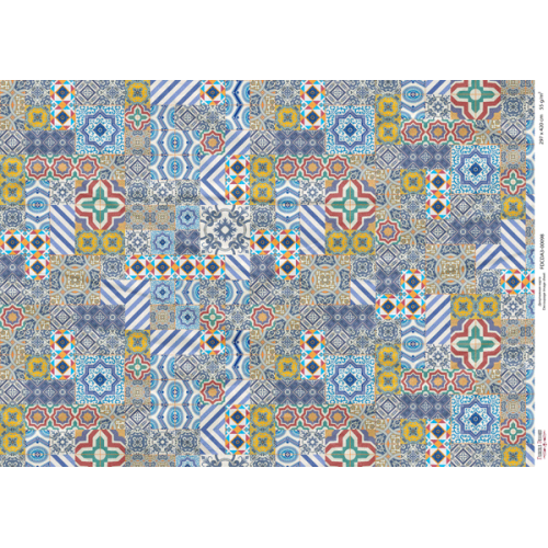 Декупажная карта №098, 29,7x42 см
