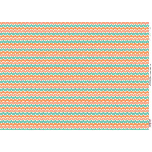 Декупажна картка №0136, 29,7x42 см
