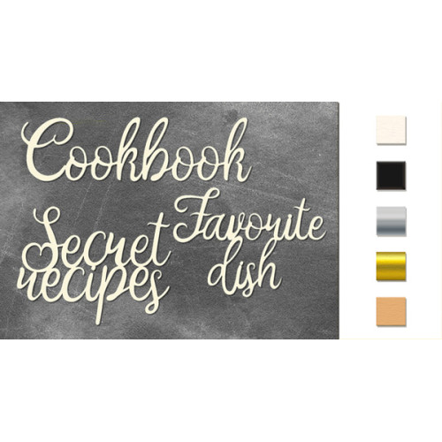 Набор чипбордов Soul Kitchen 4 Золото