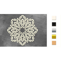 Набор чипбордов Ажурная салфетка 16 Золото