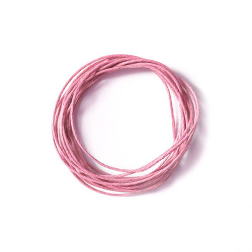 Вощений шнур Рожевий 1 мм