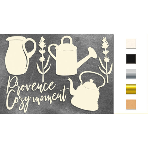 Набор чипбордов Lavender Provence 1 Молочный