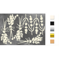 Набор чипбордов Lavender Provence 2 Золото