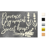 Набор чипбордов Lavender Provence 3 Серебряный
