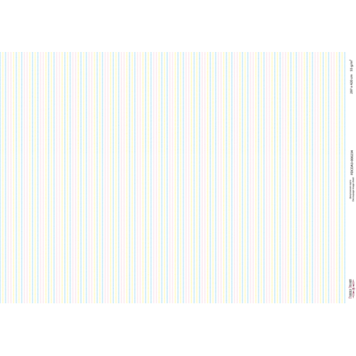 Декупажная карта №0234, 29,7x42 см