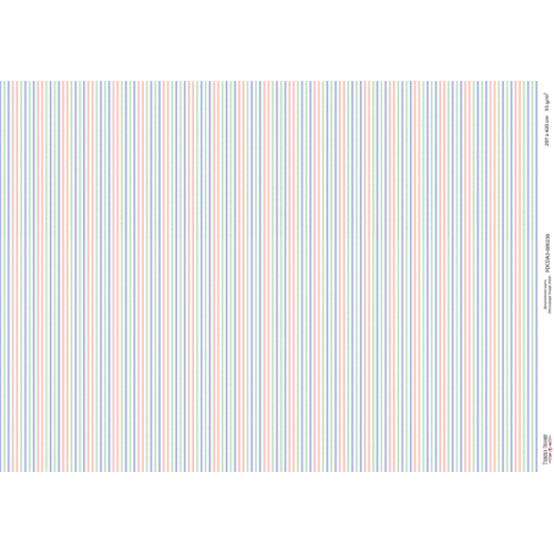 Декупажная карта №0236, 29,7x42 см