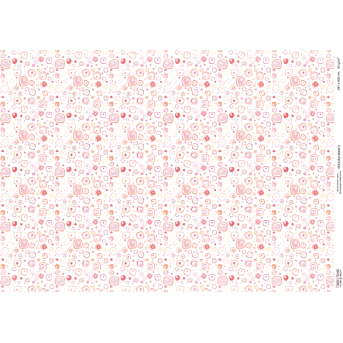 Декупажная карта №0475, 29,7x42 см