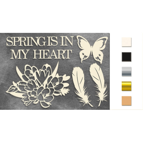 Набір чіпбордів Botany spring Золото