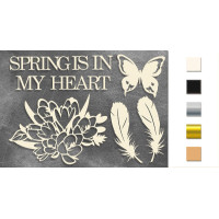 Набор чипбордов Botany spring Дерево
