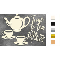 Набор чипбордов Время пить чай Черный