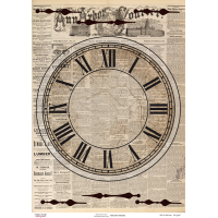 Декупажная карта №0585, 29,7x42 см