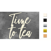 Набор чипбордов Time to tea Дерево
