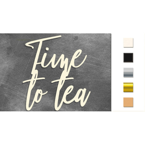 Набор чипбордов Time to tea Дерево