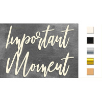 Набор чипбордов Important Moment 1 Черный