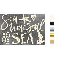 Набор чипбордов Sea time Молочный