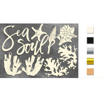 Набір чіпбордів Sea soul Срібний