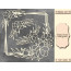 Мегачипборд Лилии в квадратной рамке 30x30 см №018