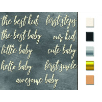 Мегачипборд Baby №052 Молочный