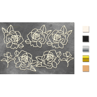 Набір чіпбордів Троянди №343 Дерево