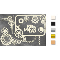 Набор чипбордов For my dad №486 Золото